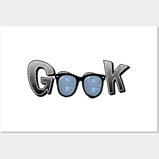 geek glasses, geek style Posters and Art